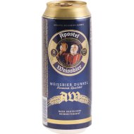 Пиво «Apostel Dunkel» темное нефильтрованное, 5.3%, 0.5 л, Германия