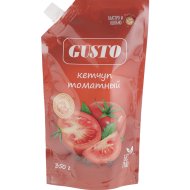 Кетчуп «GUSTO» (томатный) 350 г