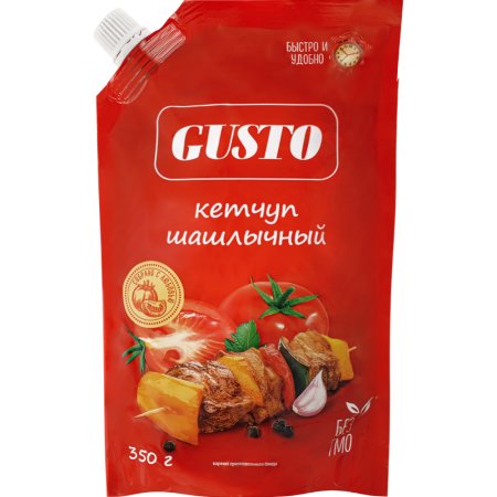 Кетчуп «GUSTO» (шашлычный) 350 г