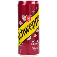 Напиток «Schweppes» ягодный вкус безалкогольный, газированный, 0.33 л