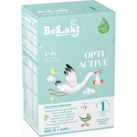 Смесь «BELLAKT OPTI ACTIVE 1» (мол) 800г