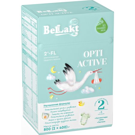 Смесь «BELLAKT OPTI ACTIVE 2» (мол) 800г