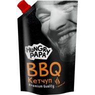 Кетчуп «Hungry Papa BBQ» второй категории ГОСТ 32063-2013, 480 г