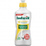Жидкость д/мыт.посуды«LUDWIK»(лимон)450м