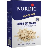 Хлопья овсяные «Nordic» крупные, не содержащие глютен, 500 г