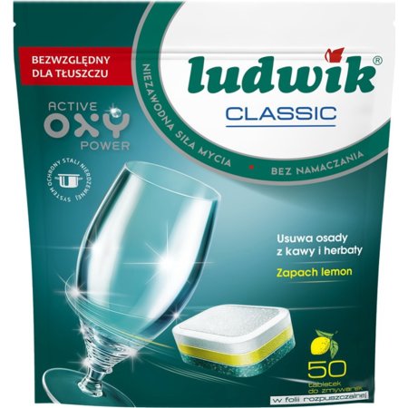 Таблетки д/посудомоечн.машин«LUDWIK»50шт