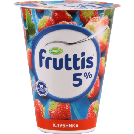 Продукт йогуртный «Fruttis» клубника 5%, 290 г.