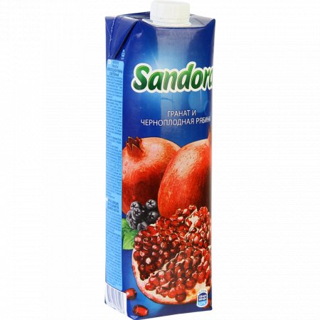 Нектар «Sandora» из граната и черноплодной рябины, 0.97 л.