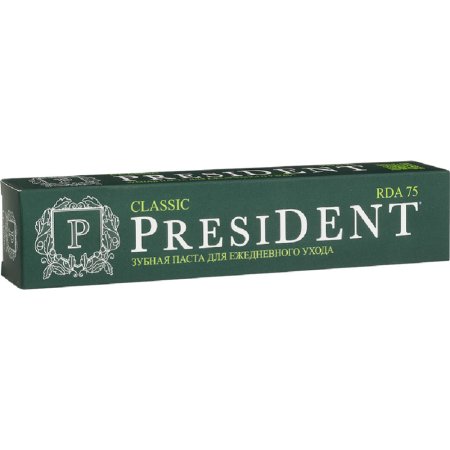 Зубная паста «President» Classic, 75г