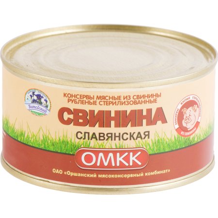 Консерва мясн.«СВИНИНА СЛАВЯНСКАЯ»325г