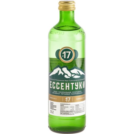 Вода минеральная газированная «Ессентуки» №17, 0.45 л