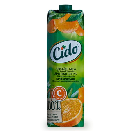 Сок «CIDO» (апельсин) 100% 1 л