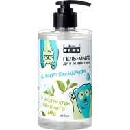 Гель-мыло «Eva Pets» для мытья лап животных, с зеленым чаем, 460 мл