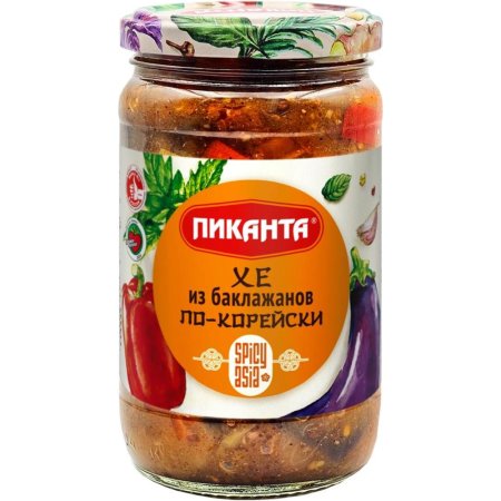 Хе из баклажанов «Пиканта» по-корейски, 360 г