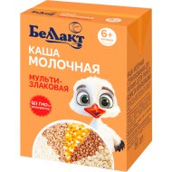 Каша «Беллакт» молочная, мультизлаковая, 207 г