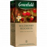 Чайный напиток «Greenfild» Wildberry Rooibos, 25 пакетиков.