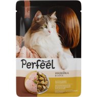 Корм «Perfeel» для взрослых кошек, с индейкой, в соусе, 75 г