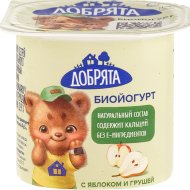 Биойогурт«ДОБРЯТА»(ябл-гр,2.9%,п/ст)100г