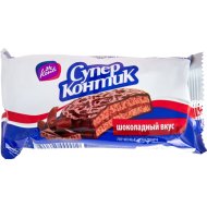 Печенье-cэндвич «СУПЕР-КОНТИК»(шокол)50г