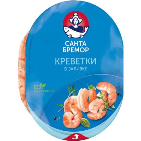 Мясо креветки «Санта Бремор» 180 г