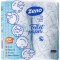 Туалетная бумага «Zeno» Blue Soft, двухслойная, 4 рулона