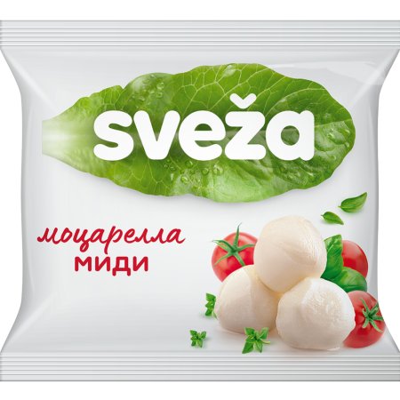 Сыр мягк«SVEZA»(моцар,45%,300г,б/з)150г