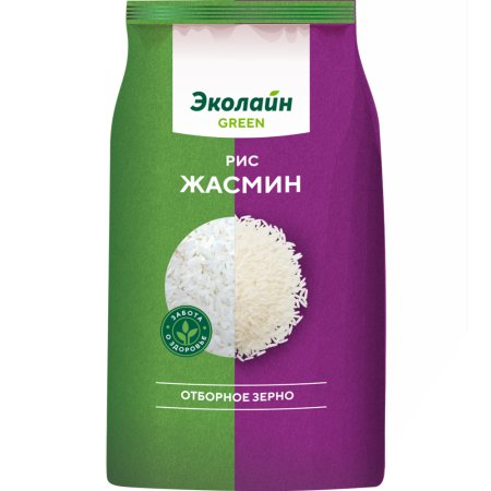 Рис «ЭКОЛАЙН GREEN»(Жасмин)800г