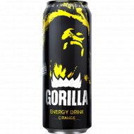 Напиток энергетический «Gorilla» с соком апельсина, 0.45 л.