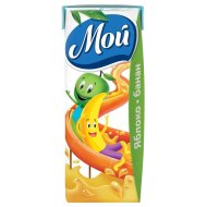 Нектар «Мой» яблочно-банановый с мякотью, 0.2 л