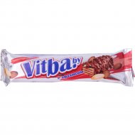 Вафельный батончик «Vitba.by» с арахисом в молочной глазури 37 г.