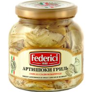 Артишоки «Federici» гриль в кисло-сладком маринаде, 290 г