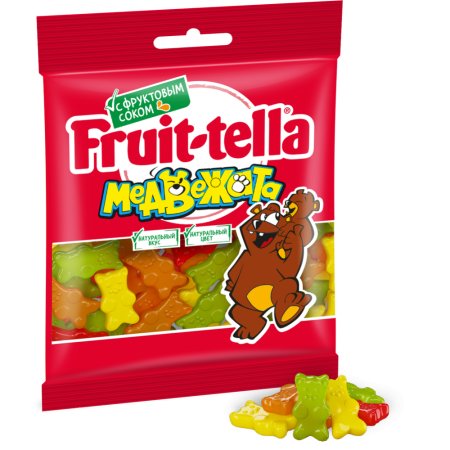 Жевательный мармелад «Fruittella» медвежата, 70 г.