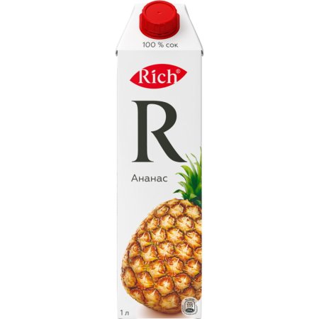 Сок «Rich» ананасовый, 1 л