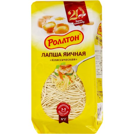 Лапша «Роллтон» классическая, 400 г.